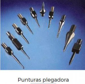 Punturas plegadora